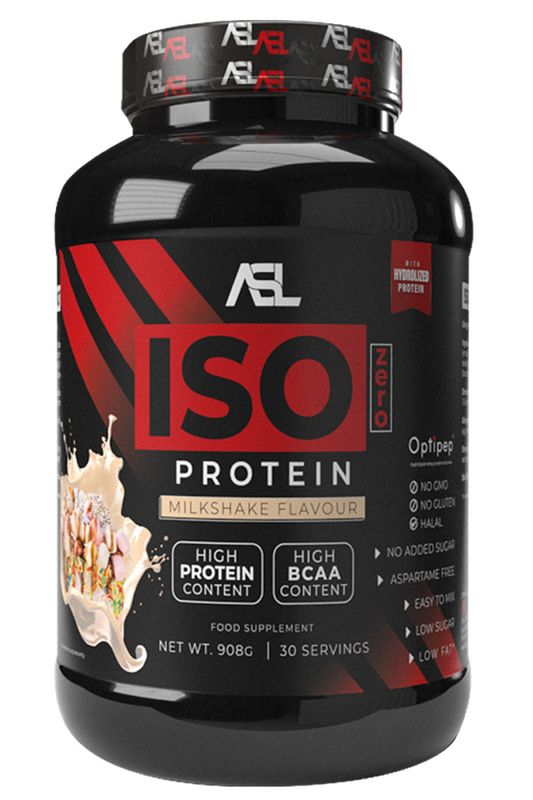 ASL Whey ISO Zero Protein Milkshake 908g