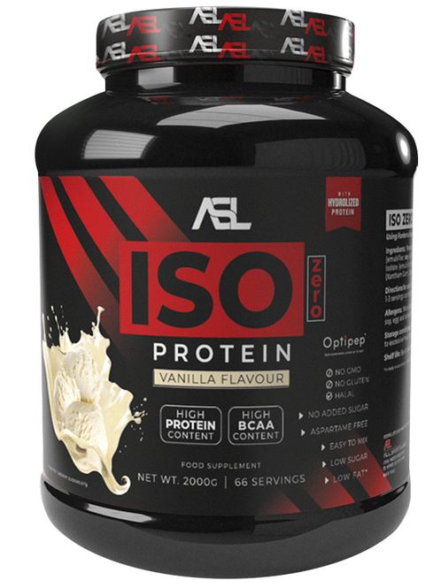 Hovedbilde ASL Whey ISO Zero Protein Vanilla 2kg