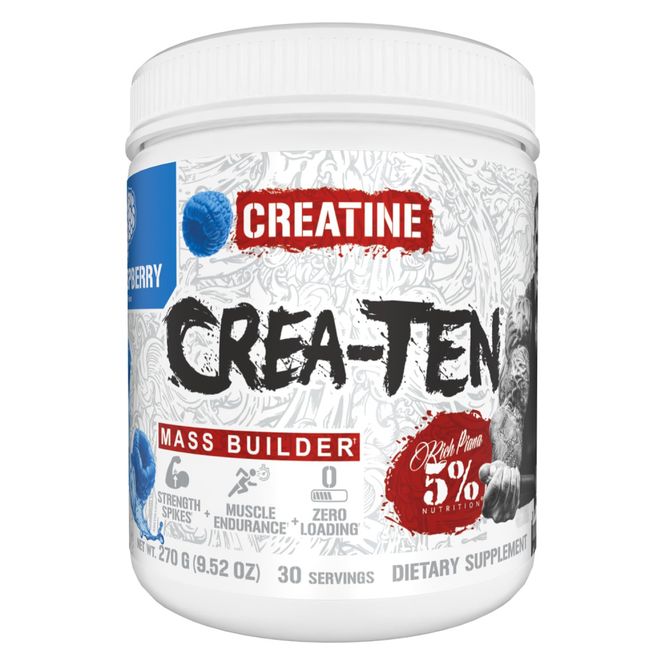 Hovedbilde 5% CREA-TEN 270g  Blue Raspberry - 30 Serveringer