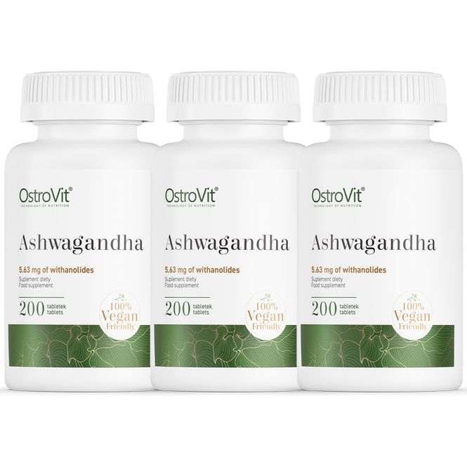 Hovedbilde Ostrovit Ashwagandha 200 tabl. 3-pakk