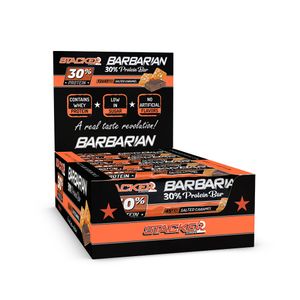 Hovedbilde Stacker2 Barbarian Protein Bars 40g Salted Caramel - 1 eske (12 stk)
