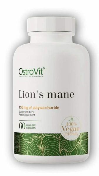 Ostrovit Lion's mane 60 kapsler