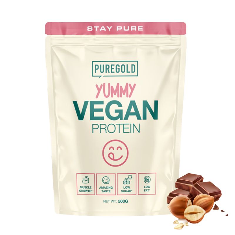 Pure Gold Yummy Vegan Protein 500g Chocolate Hazelnut