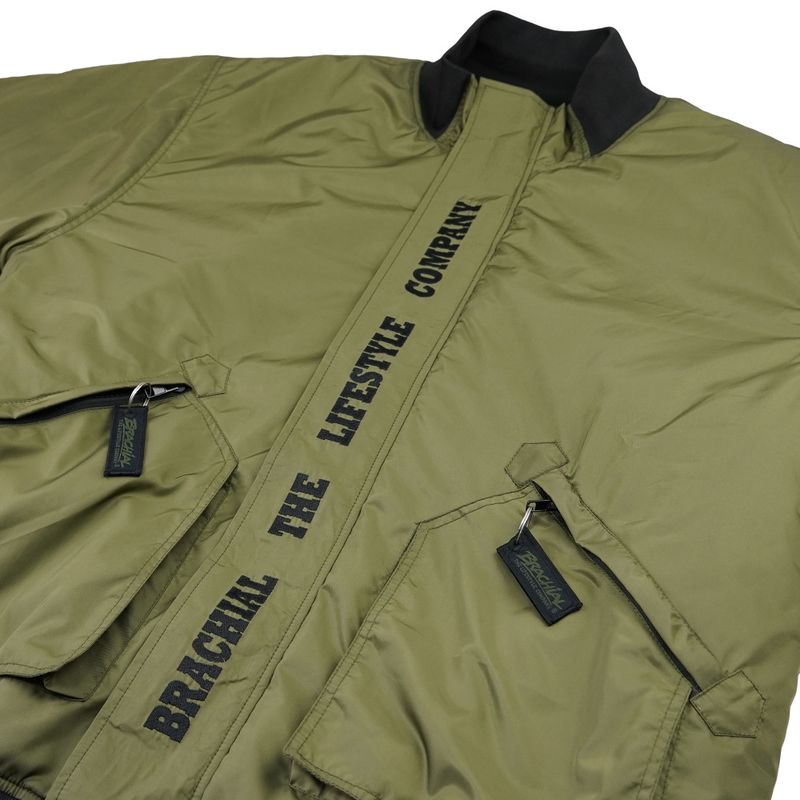Brachial Flight Jacket City Military Green