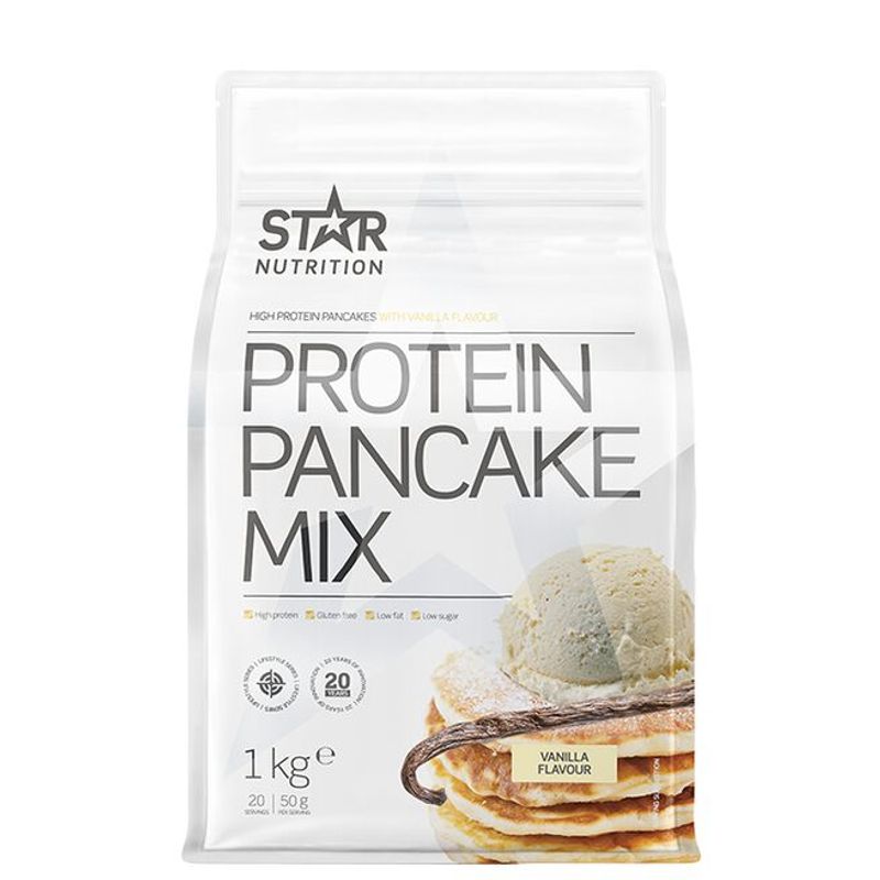 Star Nutrition Protein pancake mix 1kg Vanilla