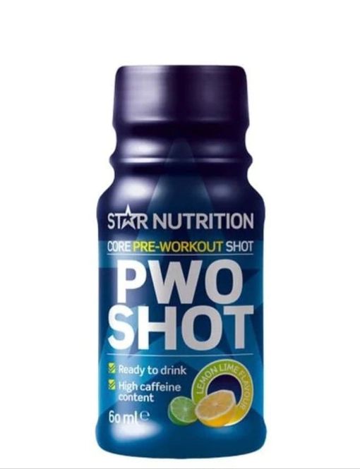 Hovedbilde Star Nutrition PWO SHOT 60 ml Lemon Lime