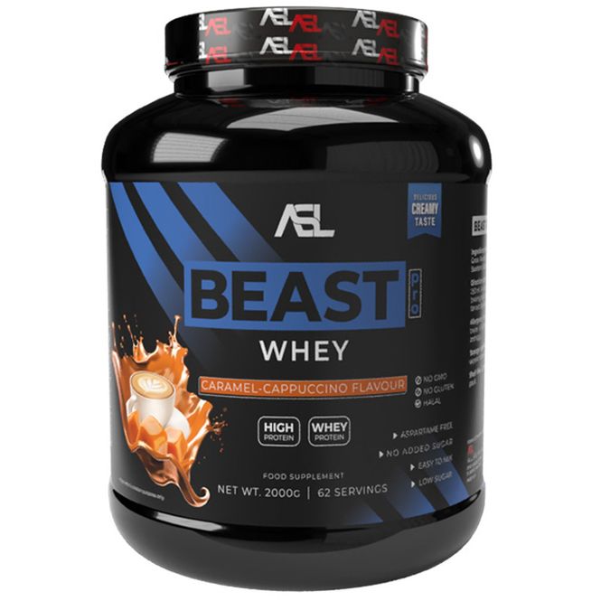 Hovedbilde ASL BEAST Whey Caramel Cappucino 2 kg