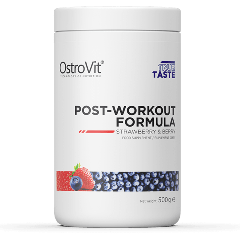 OstroVit Post Workout Formula Strawberry & Berry 500g